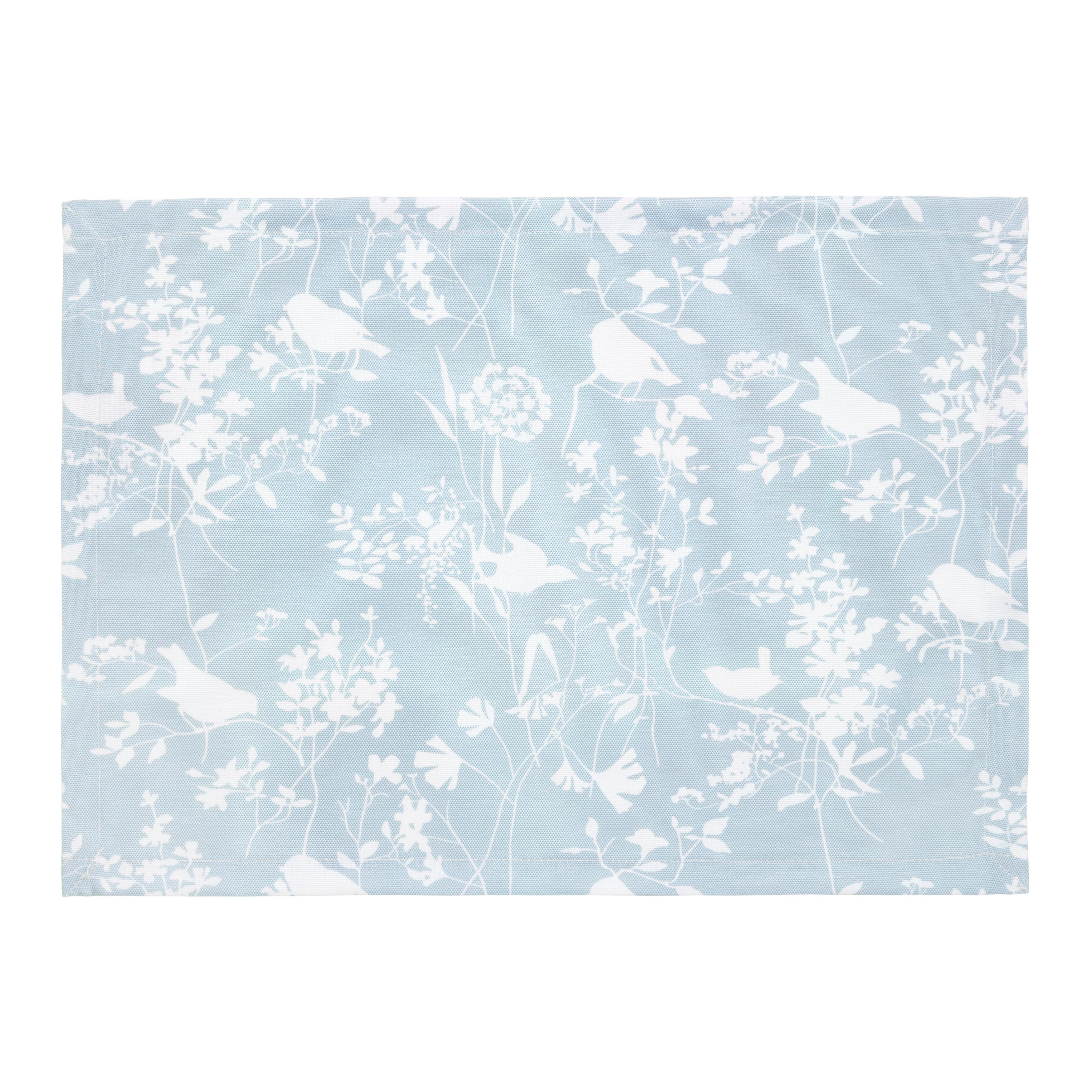 Tischset Steffi Blau ca. 33x45cm, 2-teilig - Blau, LIFESTYLE, Textil (33/45cm) - Mary's