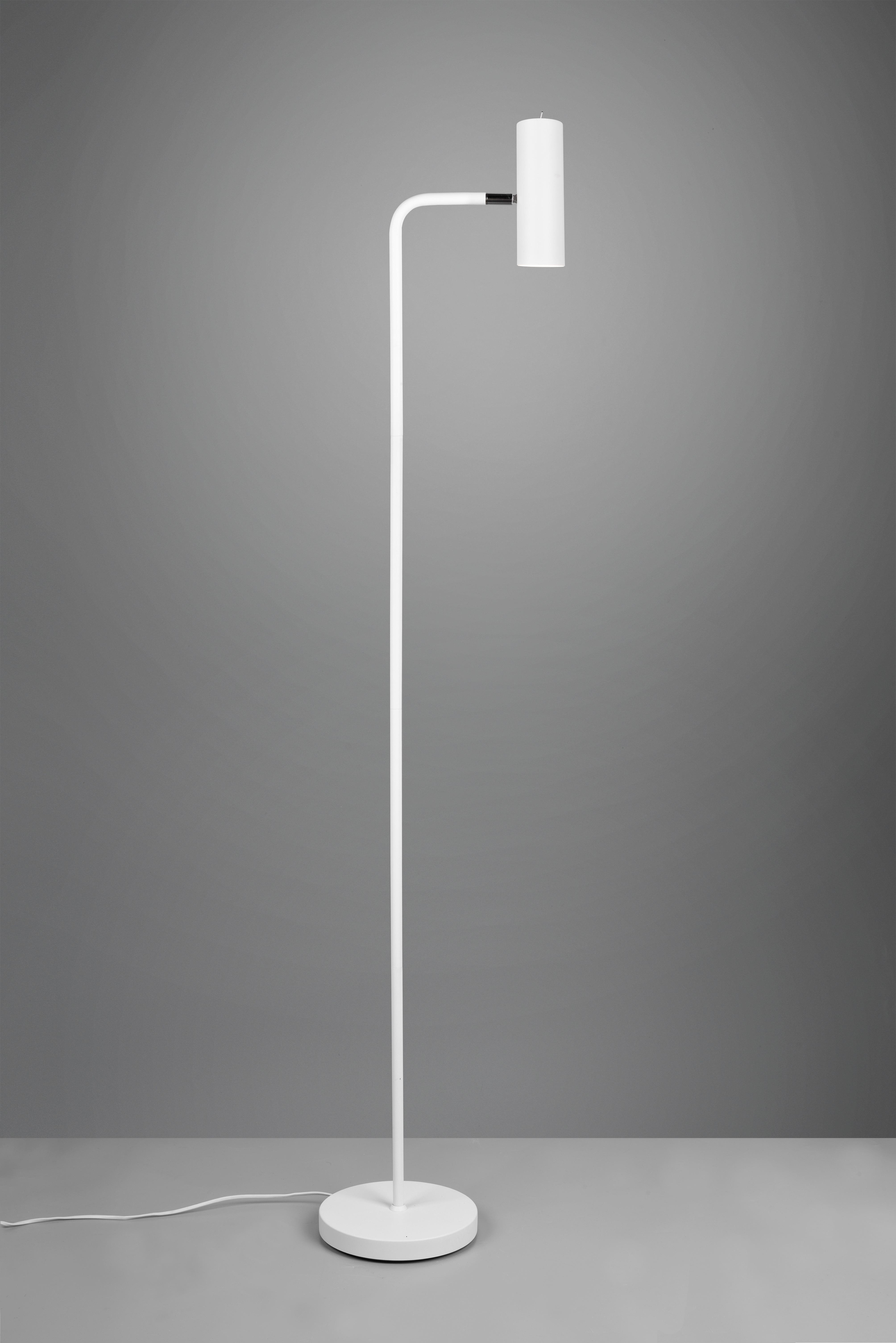 Stehleuchte Marley in Weiß max. 5 Watt - Weiß, Basics, Metall (23/151cm) - Trio Leuchten