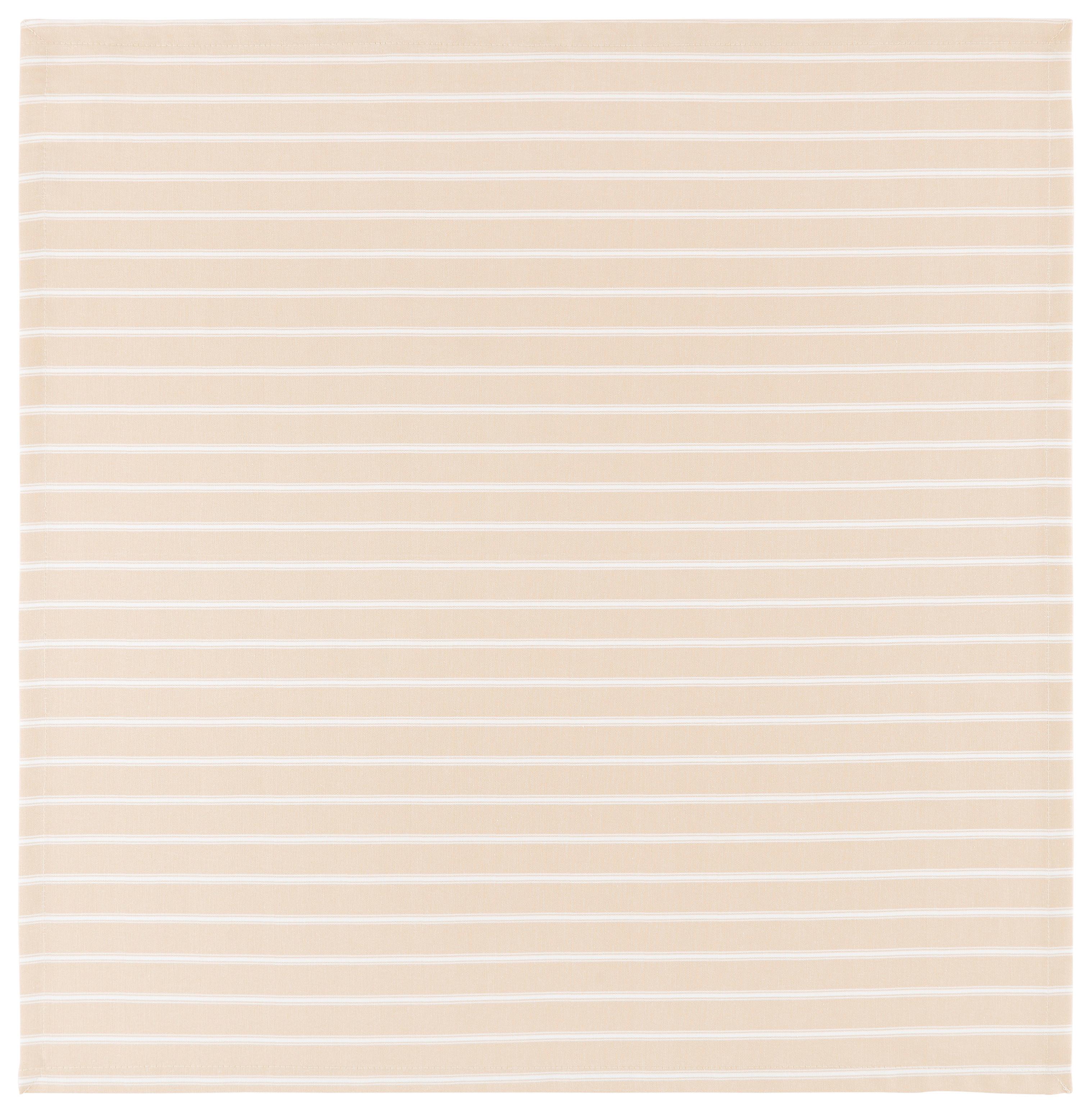 Tischdecke Steff in Rosa ca. 80x80cm - Rosa/Weiß, KONVENTIONELL, Textil (80/80cm) - Mary's