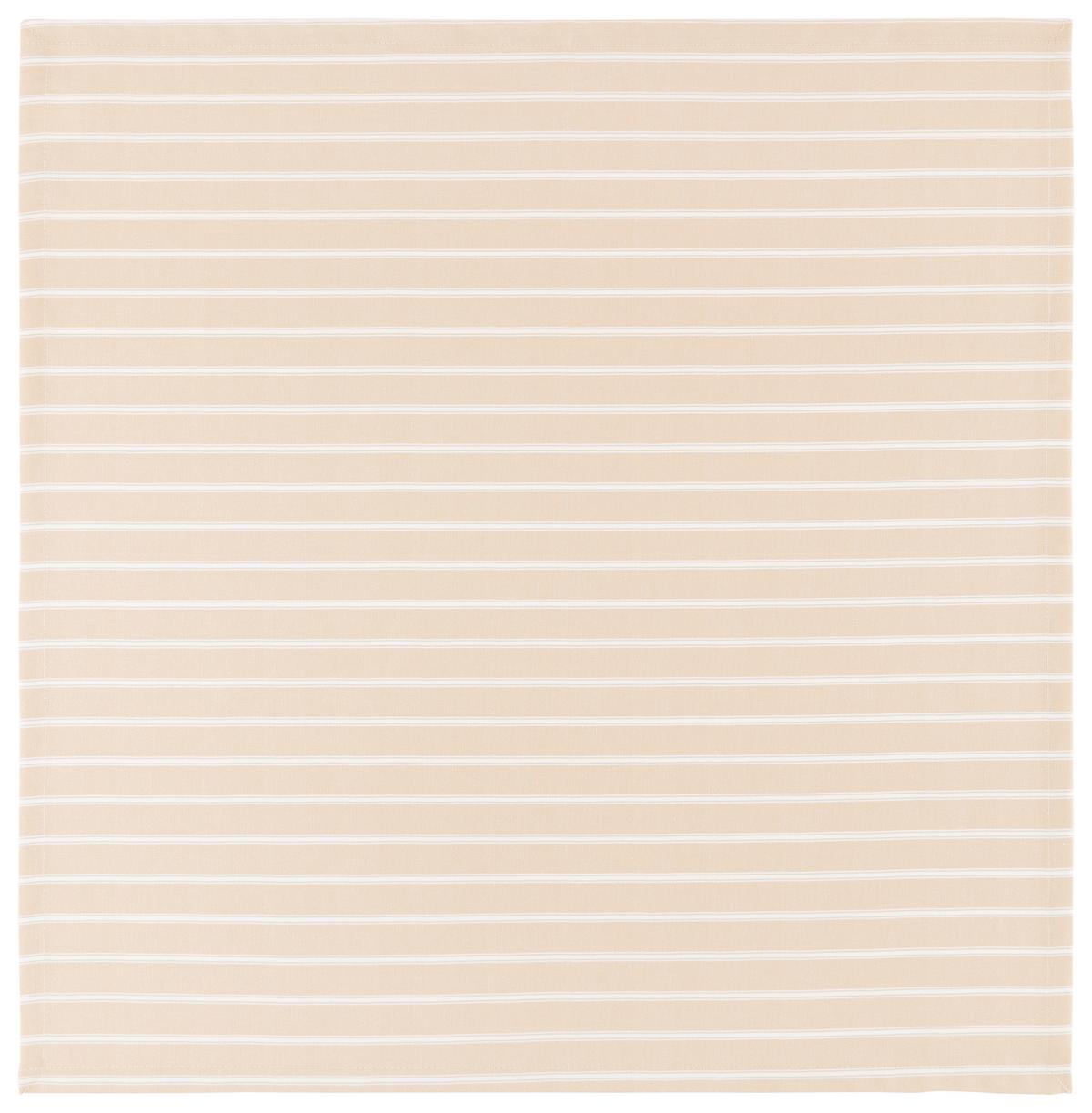 Tischdecke Steff in Rosa ca. 80x80cm - Weiss/Rosa, Konventionell, Textil (80/80cm) - Mary's