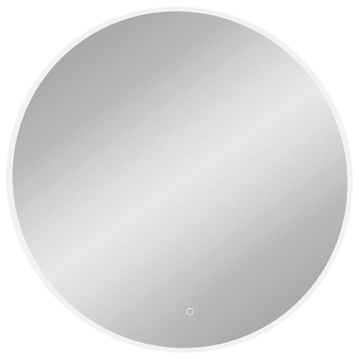 LUSTRO ŁAZIENKOWE SP-ABRIL - kolor srebrny, Modern, tworzywo sztuczne/szkło (60/60/4,2cm) - Celina Home