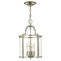 Függőlámpa Hk-Gentry-P-M-Pn - nikkelszínű, Natur, üveg/fém (29.7/61cm) - Elstead Lighting