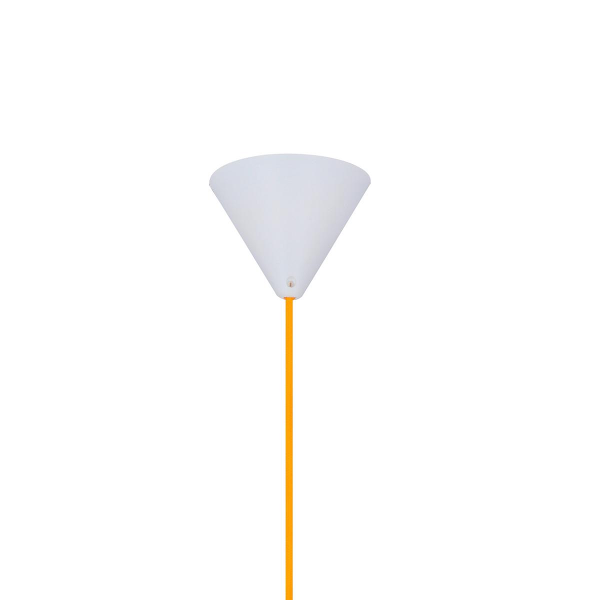 Viseća Svjetiljka Voss - bijela/tamno žuta, Trend, metal (20/20/110cm)
