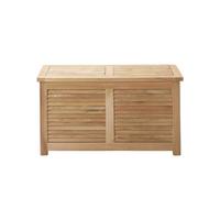 Truhe Classic 5056000 - Teakfarben, Romantik / Landhaus, Holz (90/48/30cm) - MID.YOU