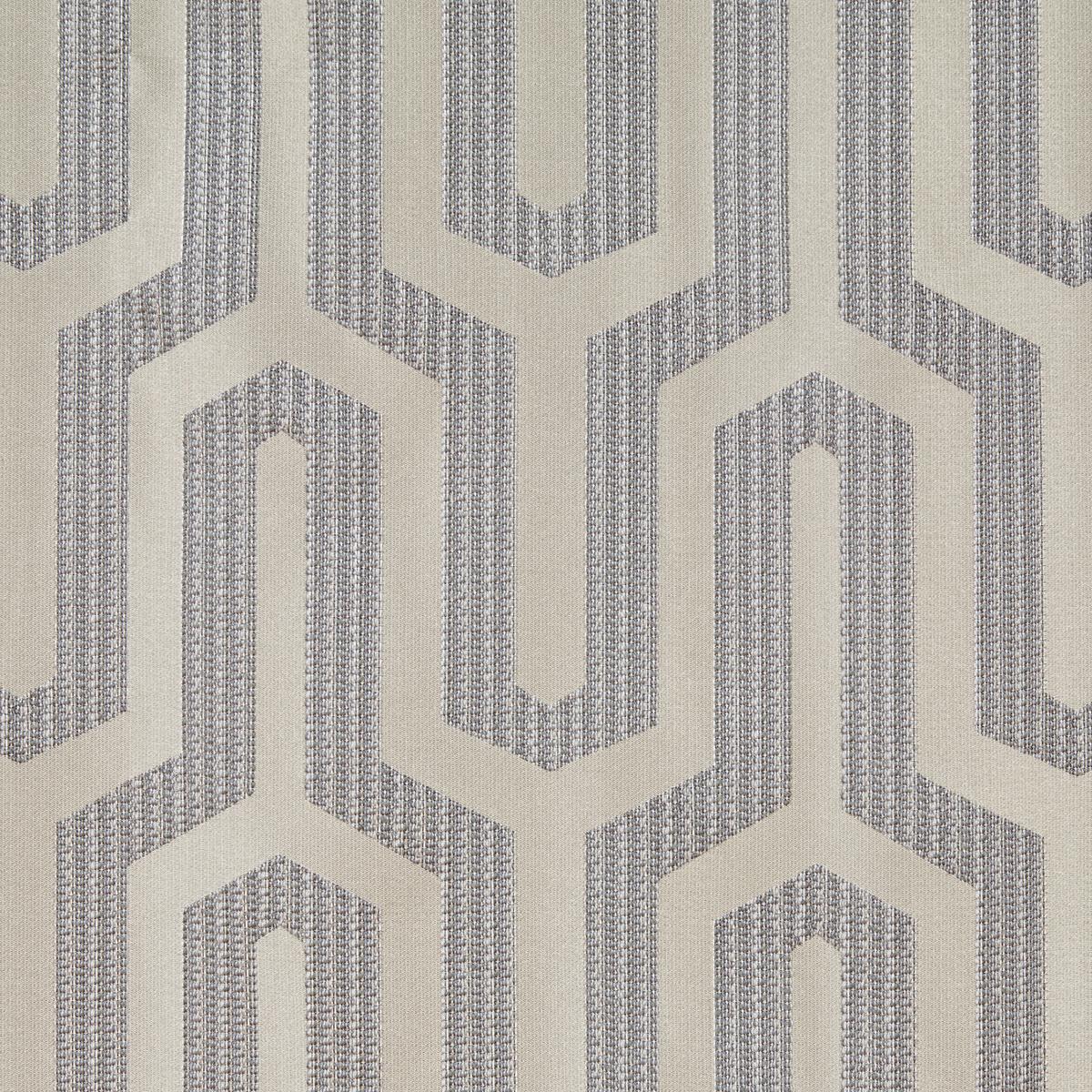 ZASŁONA GOTOWA MALFOY - beżowy/kolor srebrny, Design, tkanina (140/245cm) - Dieter Knoll