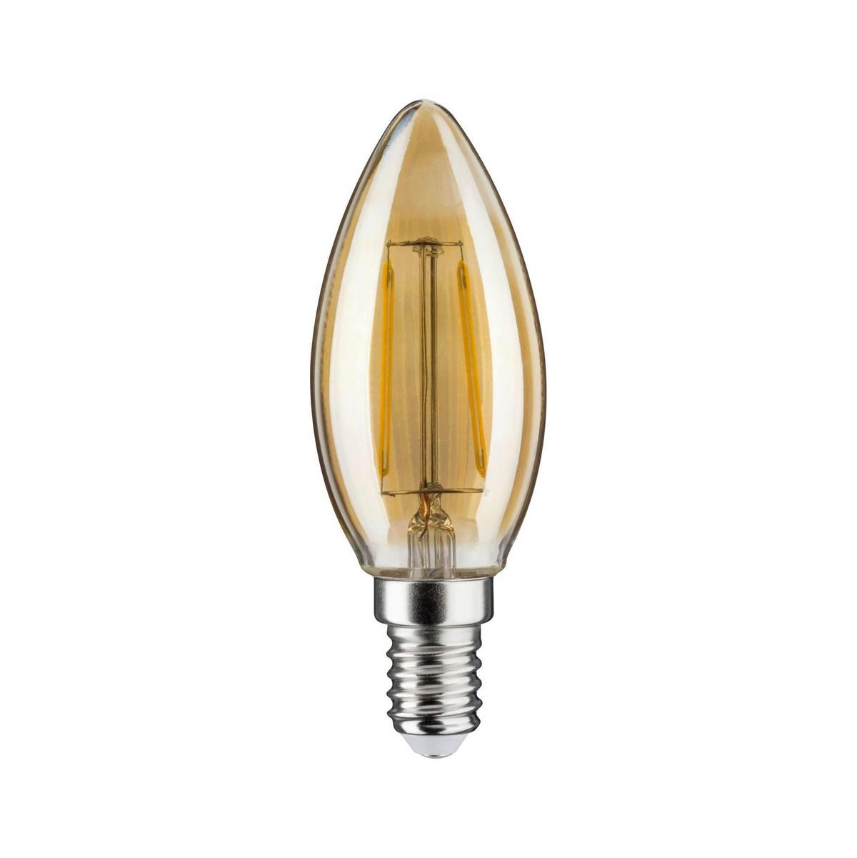 LED-Leuchtmittel 28704 max. 2,6 Watt - Goldfarben, Basics, Glas (3,5/9,8cm) - Paulmann
