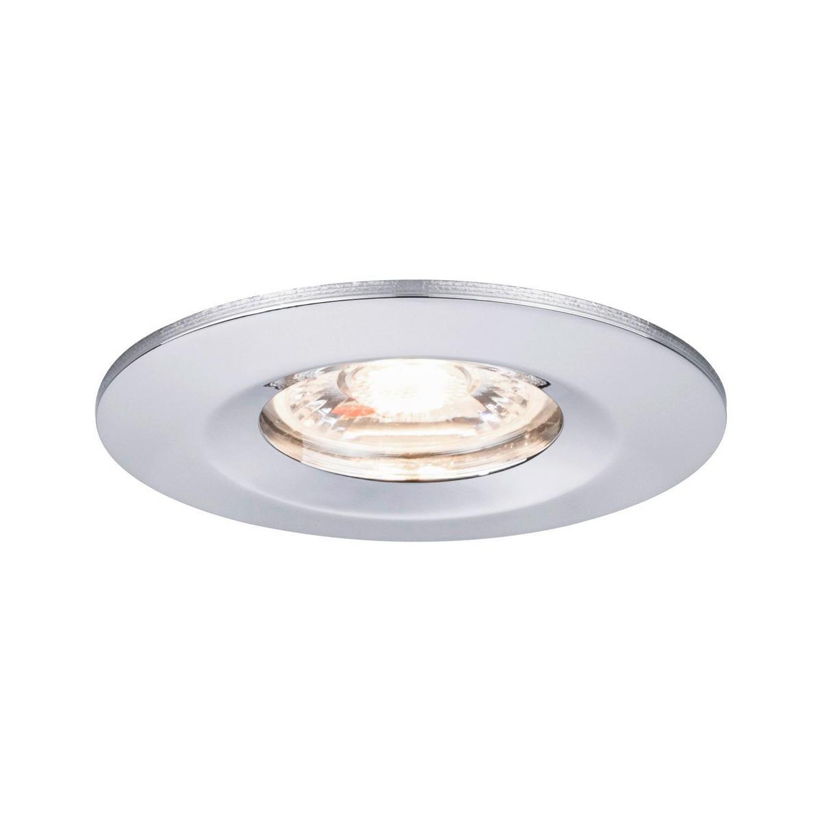 LED-Deckenleuchte Nova mini Alufarben/Chromfarben max. 4 W - Chromfarben/Alufarben, Basics, Metall (6,5cm) - Paulmann