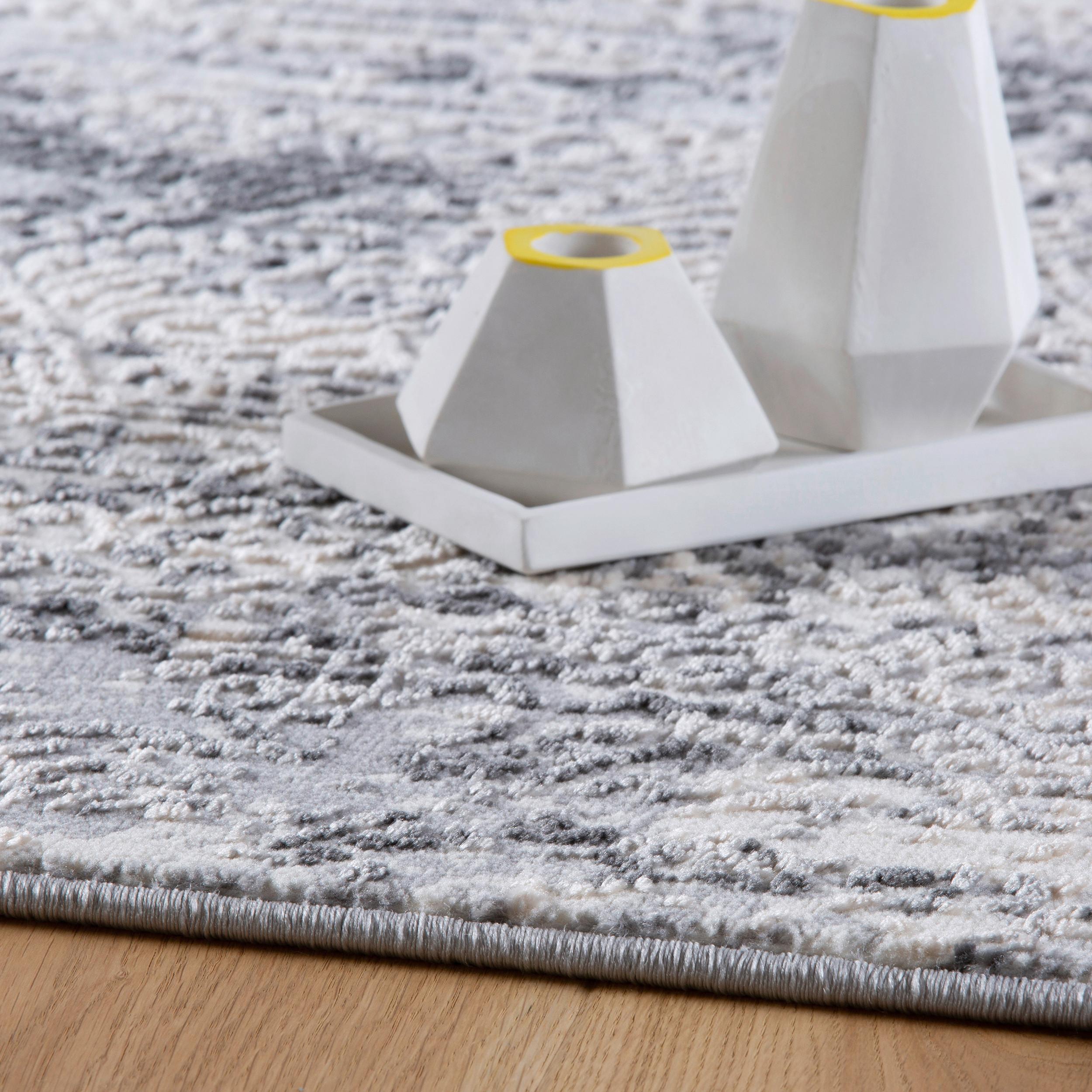 Webteppich My Salsa Grau ca. 200x290cm - Grau, Design, Textil (200/290cm) - Obsession