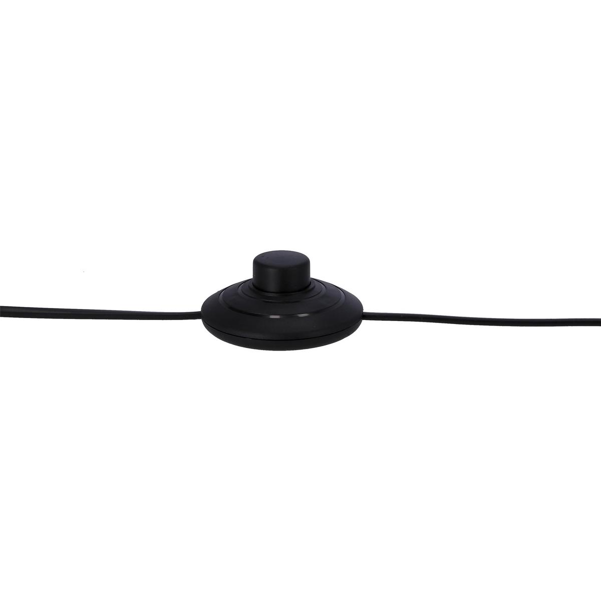 Podna Svjetiljka Prima - crna, Konvencionalno, metal (35/35/135cm)