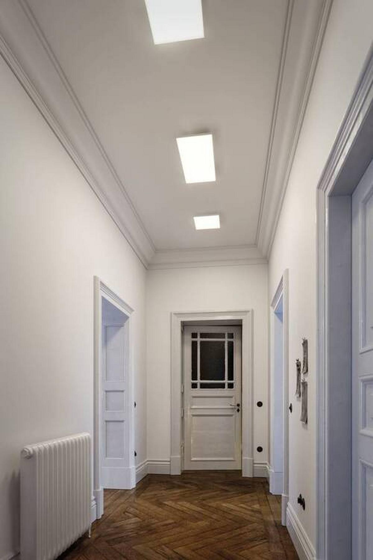 LED-Paneel Velora in Weiß max. 34 Watt - Weiß, Basics, Metall (59,5/5,0/59,5cm) - Paulmann