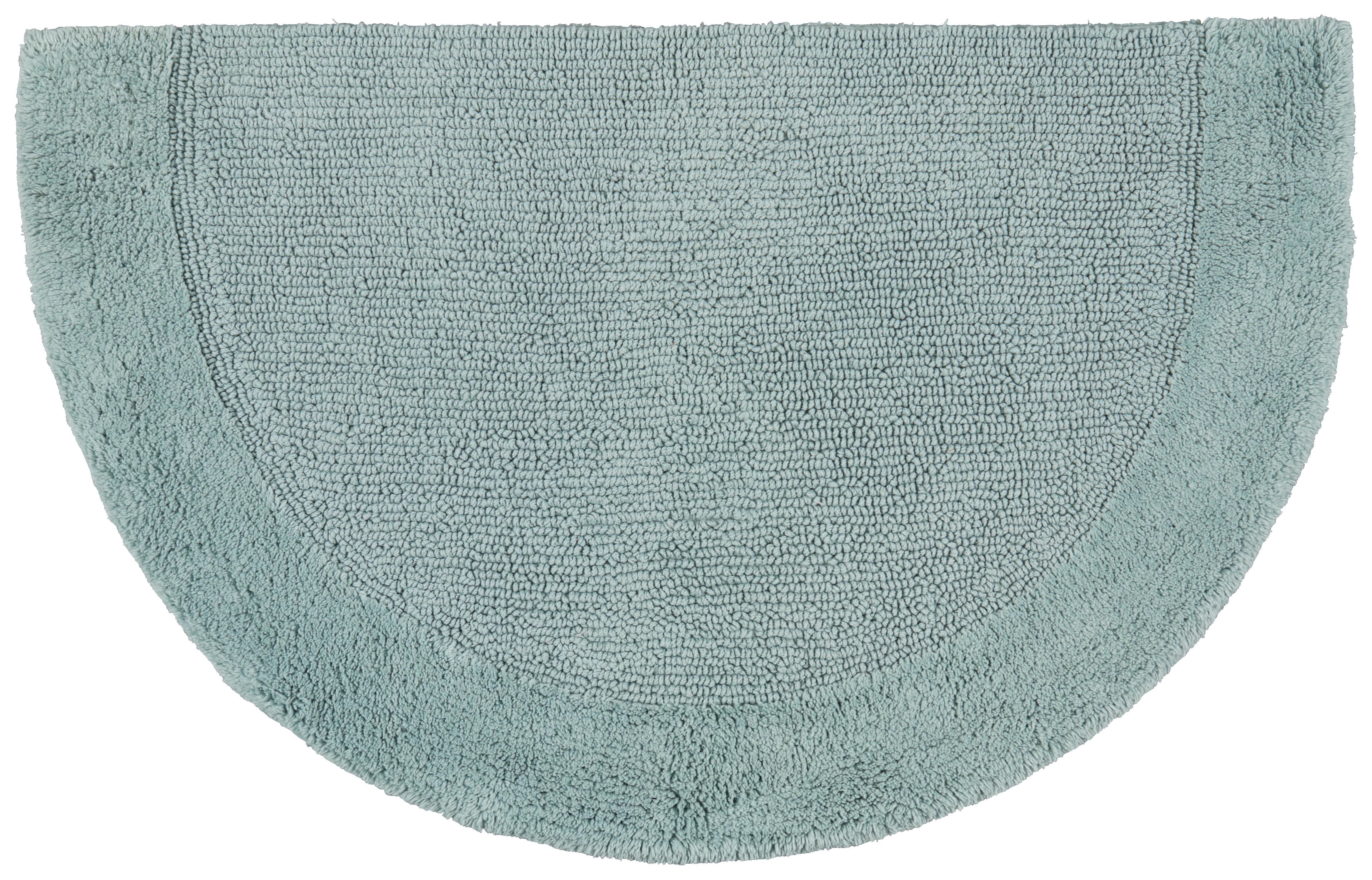 Badematte Karen in Grün ca. 50x80cm - Grün, KONVENTIONELL, Textil (50/80cm) - Premium Living