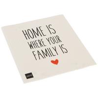 Schwammtuch Peter in Schwarz/Weiß ca. 20x17cm - Rot/Schwarz, Textil (20/17cm)