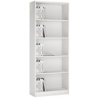 Etajeră 4 You - alb, Modern, lemn (74/189,5/35,2cm) - Modern Living