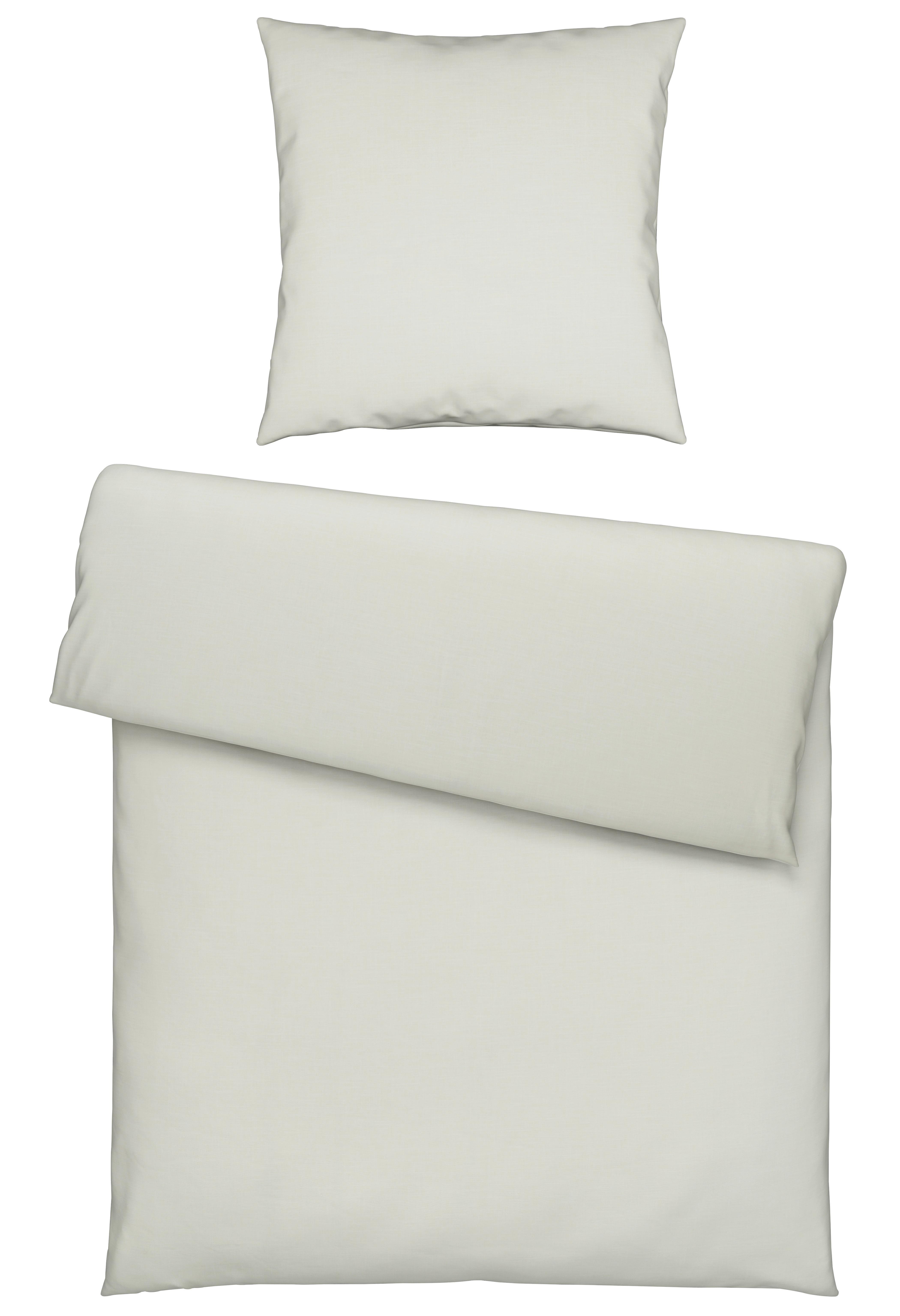 Bettwäsche Ilvy in Hellgrün ca. 135x200cm - Hellgrün, MODERN, Textil (135/200cm) - Modern Living