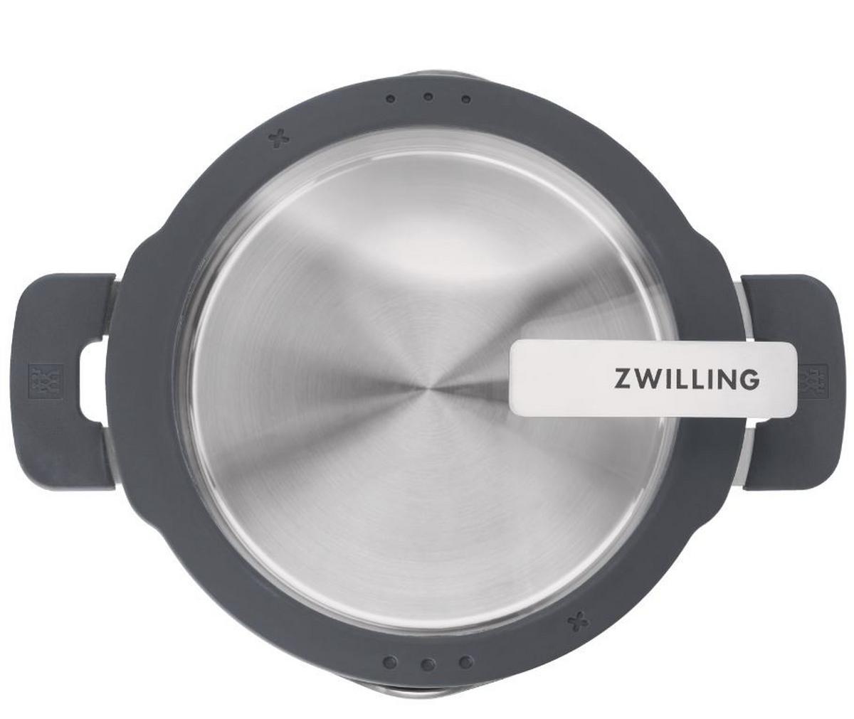 ZESTAW GARNKÓW 1009150 ZWILLING - kolor stalowy, metal/szkło - Zwilling