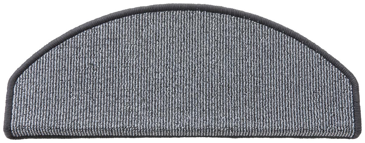 Lépcsőszőnyeg Vancouver 28/65 - szürke, Basics, műanyag (28/65cm) - Modern Living