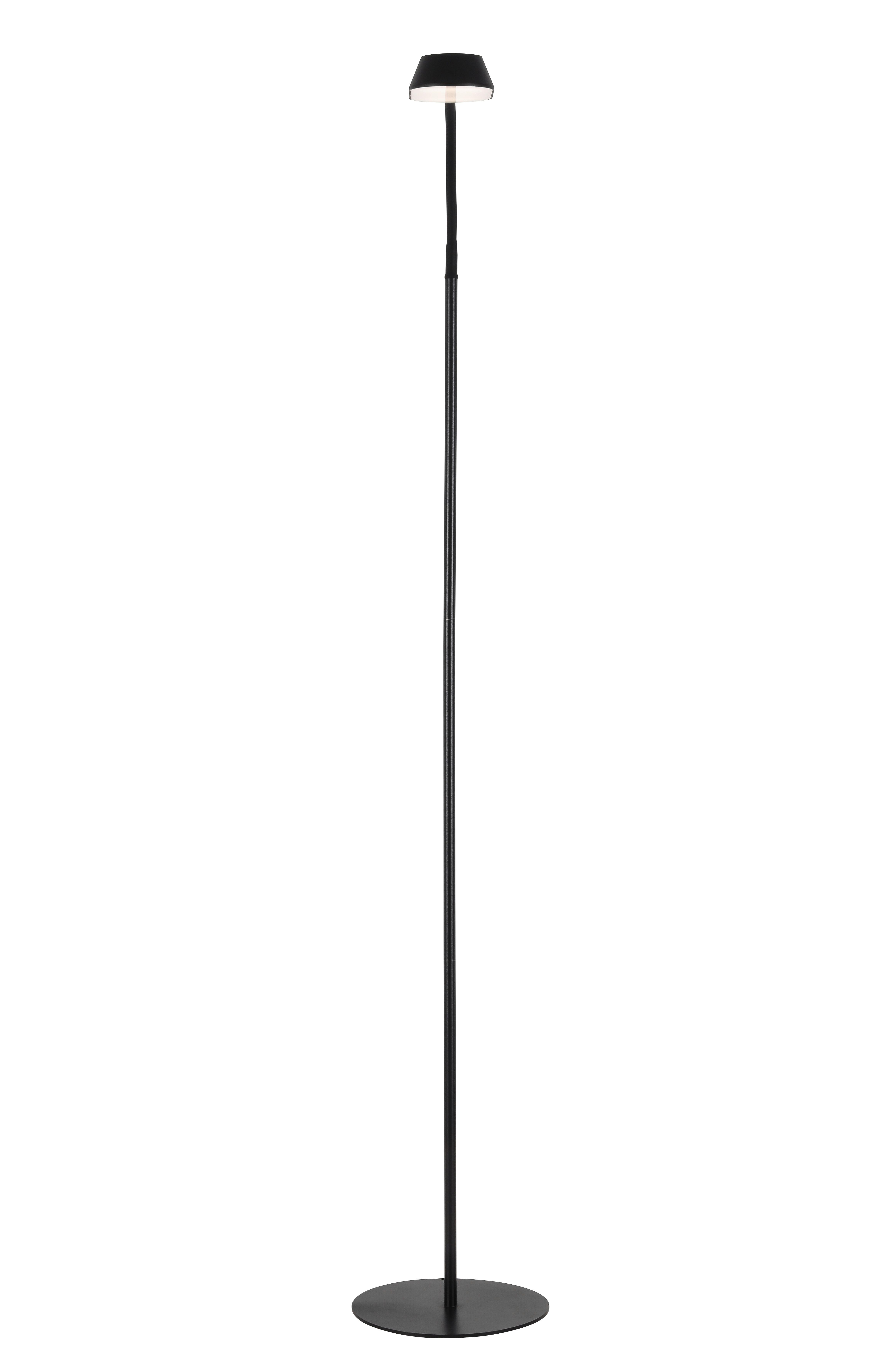 LED-GOLVLAMPA TOPO - svart, Modern, metall/plast (23/152cm) - Mömax