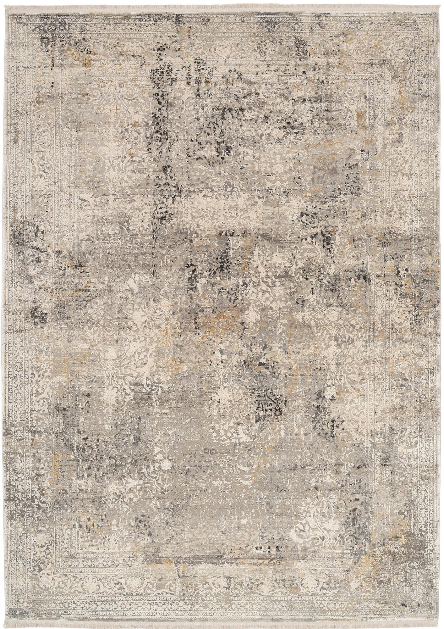 Webteppich Avignon Grau ca. 160x230cm - Dunkelgrau/Hellgrau, Design, Textil (160/230cm) - Dieter Knoll