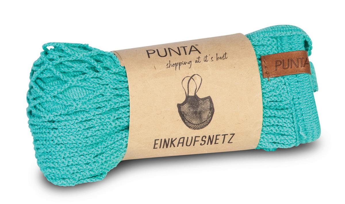 Sacoșă pentru cumpărături Punta - albastru/galben, Konventionell, textil (32/38cm) - Zandiara