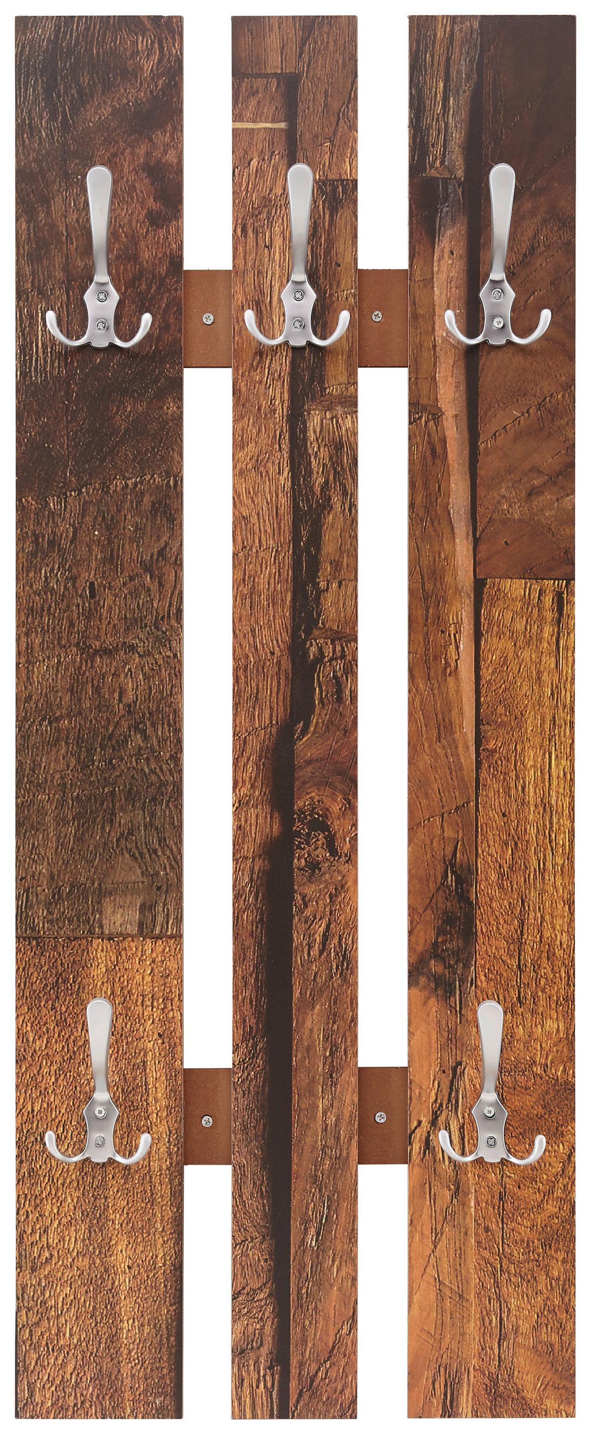 CUIER CU MONTARE PE PERETE PARKETT 3 - culoare natur, Modern, material pe bază de lemn (40/100/9cm) - Zandiara