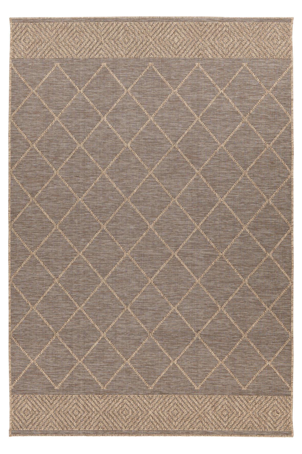 Flachwebeteppich My Oslo 710 - Taupe, Design, Textil (160/230cm)
