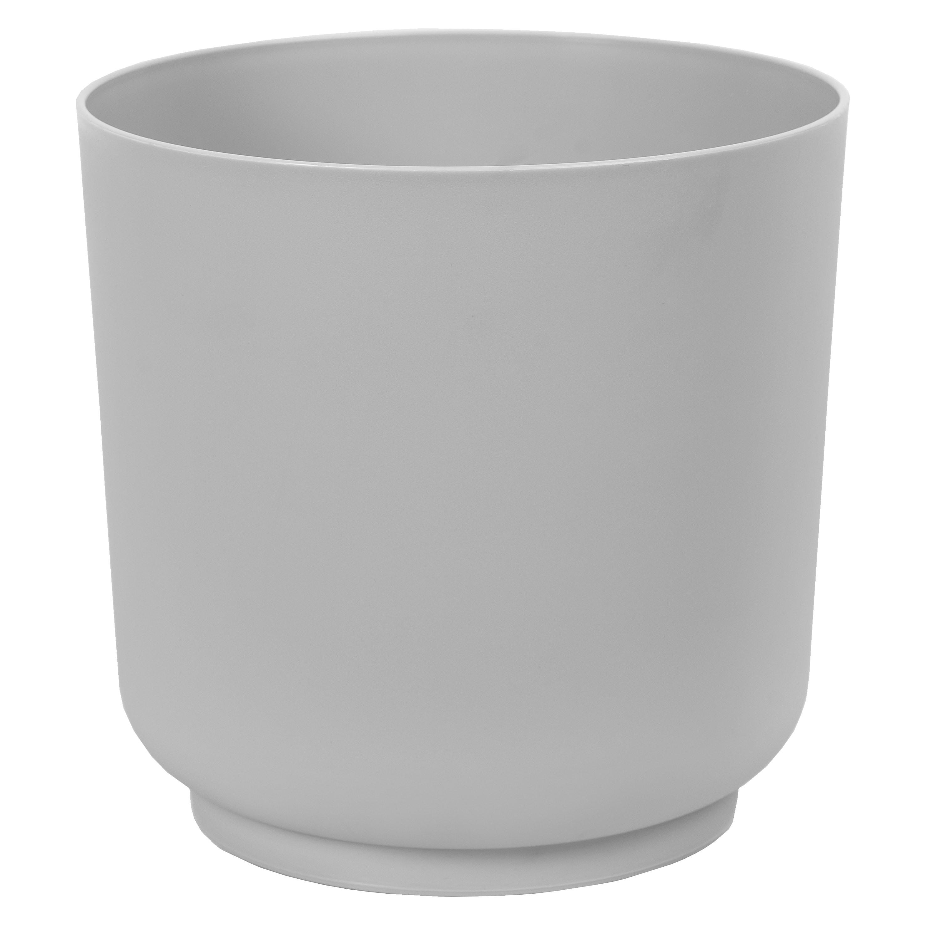 Übertopf Siena ECO 20 Grau - Grau, Konventionell, Kunststoff (20/19,4cm) - Mömax