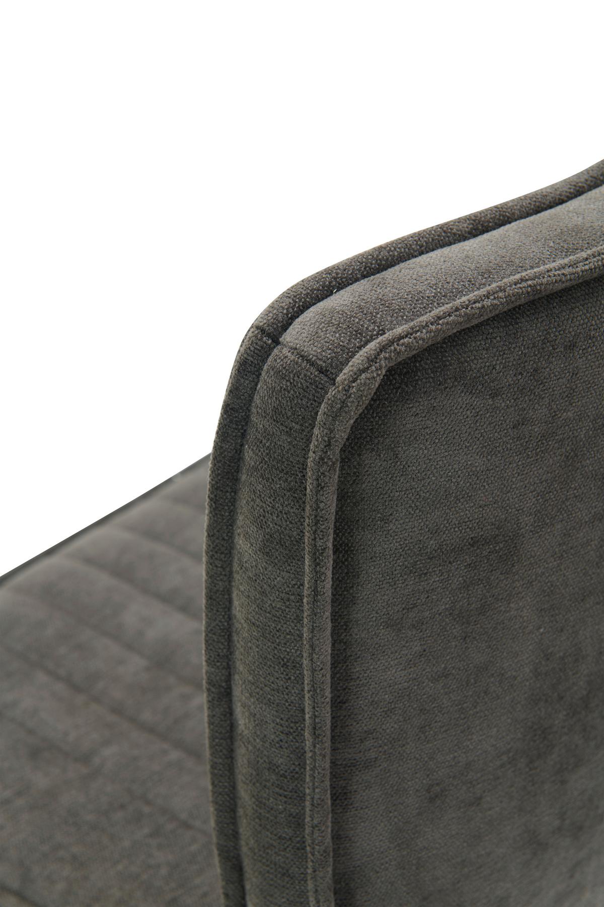 Barski Stol Ben, Siva - črna, Moderno, kovina/tekstil (40/94-114cm) - Mömax