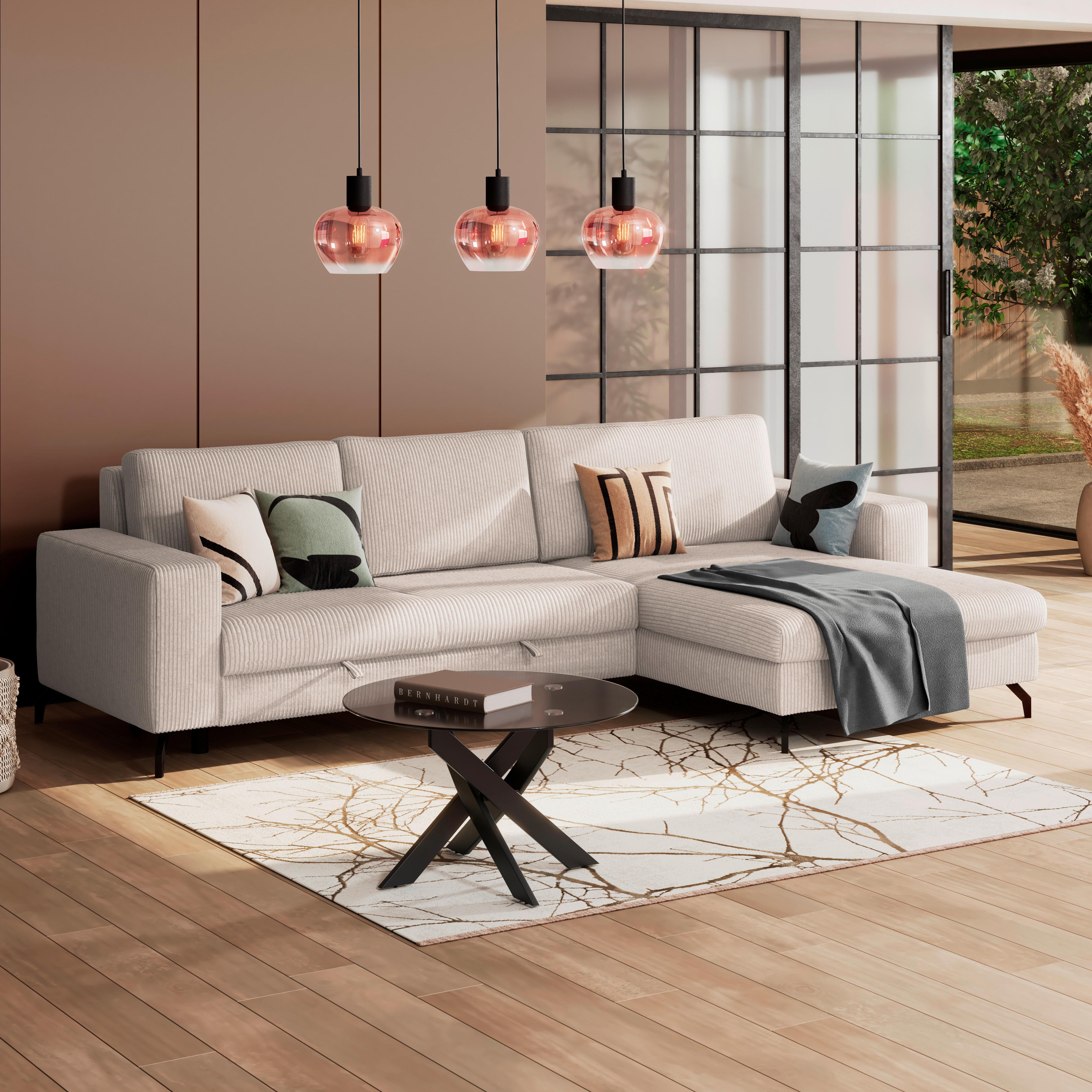 Coltar CLOUD - sidefiu, Trend, textil (290/178cm) - Modern Living