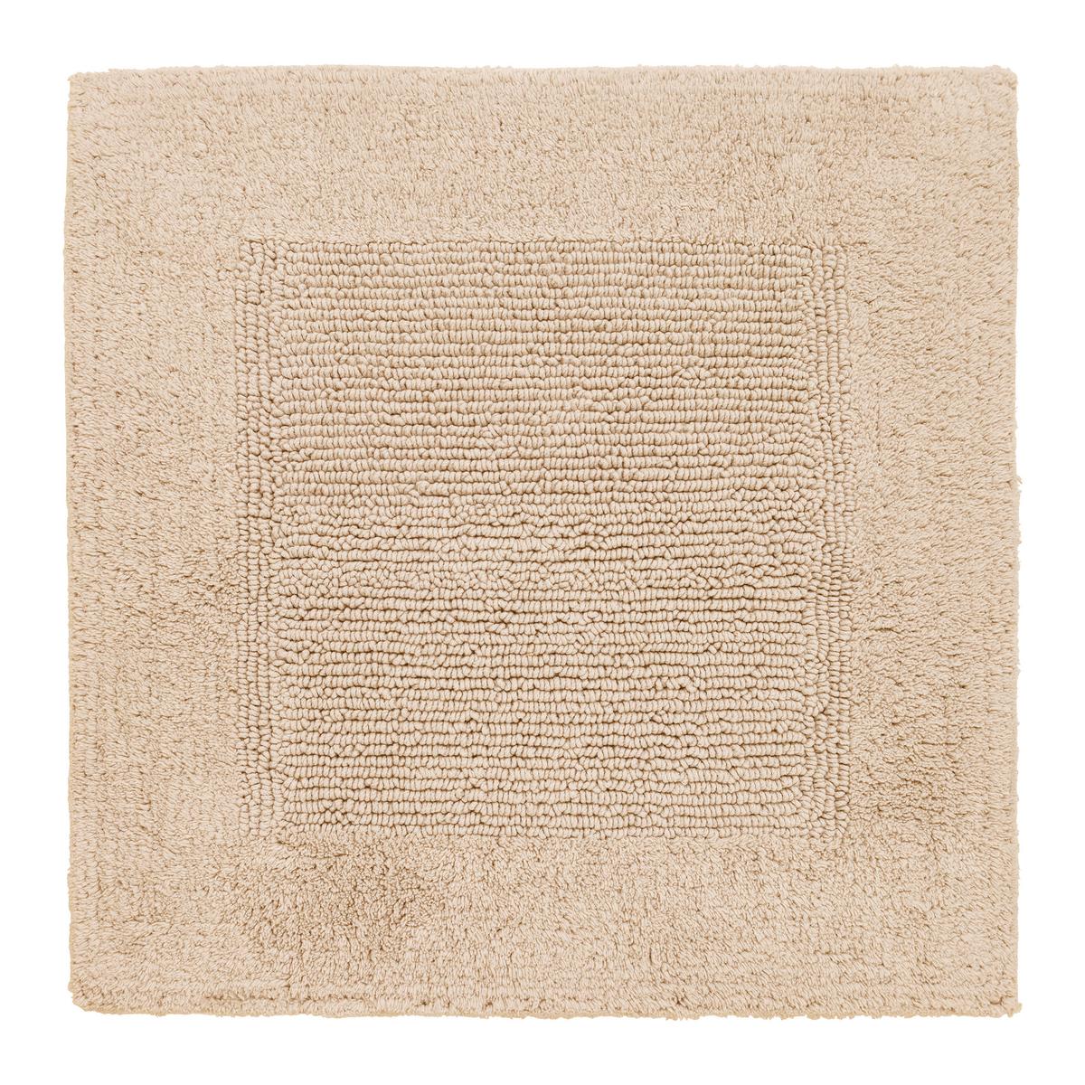 Badematte Karen in Sand ca. 50x50cm - Sandfarben, KONVENTIONELL, Textil (50/50cm) - Premium Living