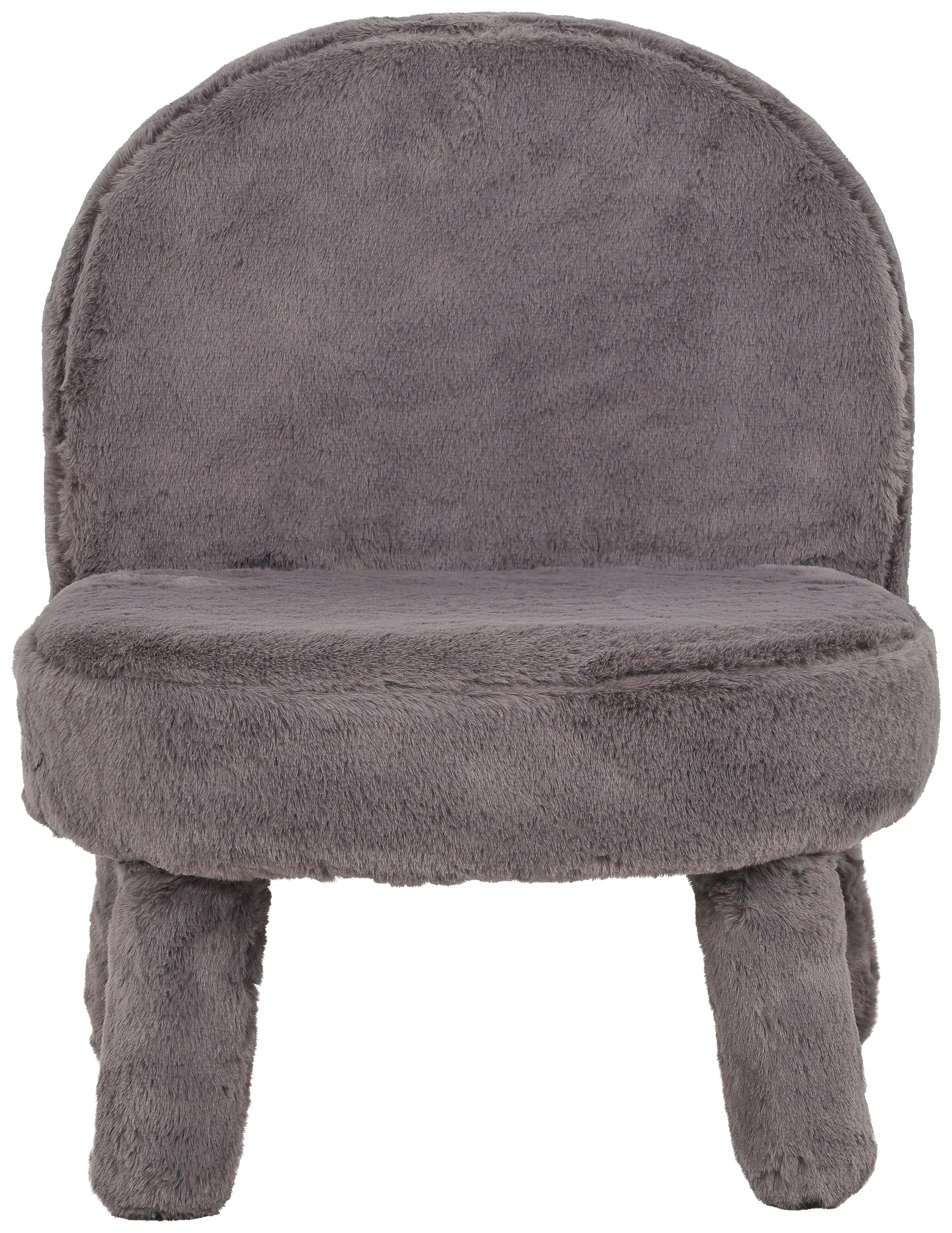 Kinderstuhl Corto Grau - Grau, MODERN, Holz/Textil (39/48/44cm) - Mömax