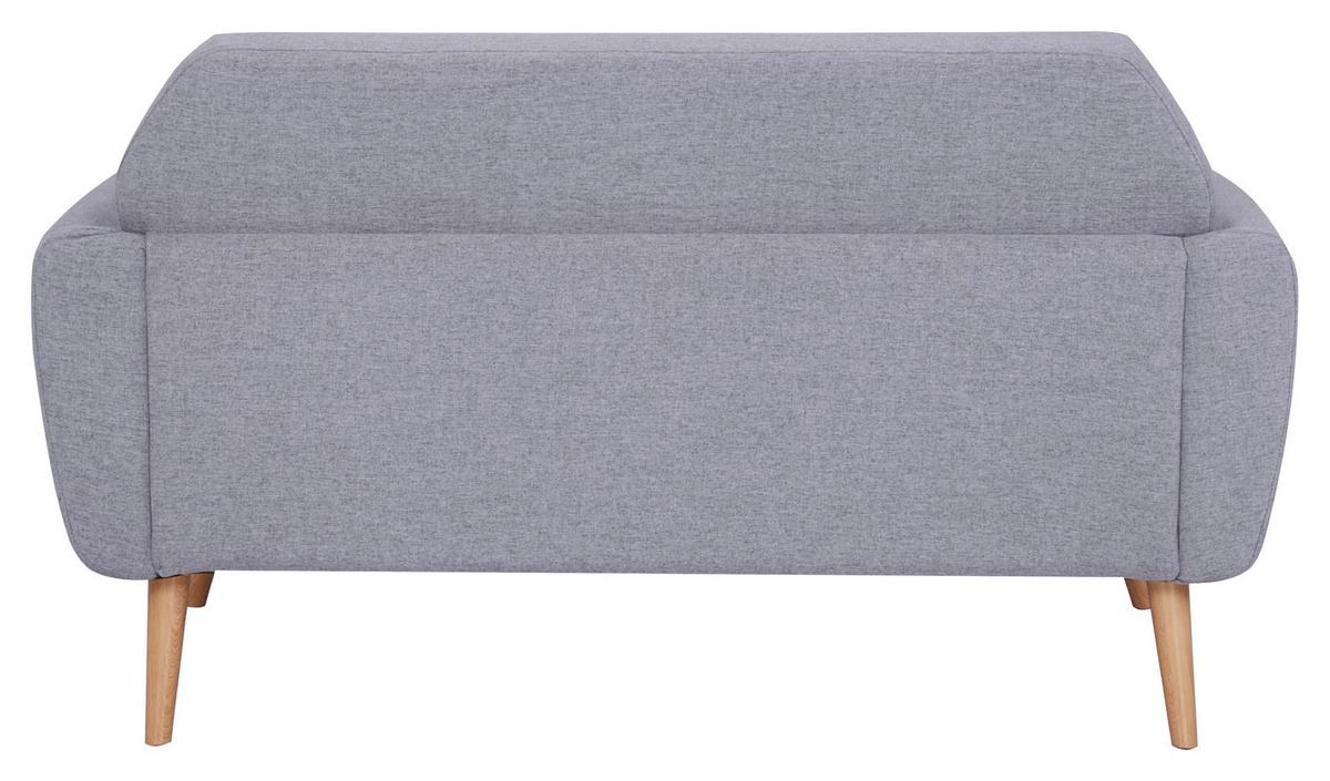 Dvosjed Brooke - siva/prirodne boje, Moderno, drvo/tekstil (150/80/78cm) - Ondega