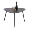 SOFFBORD FINE - svart, Modern, metall (57,5/56/35,5cm) - Mömax