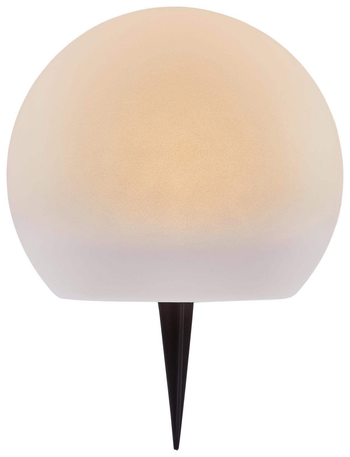 LAMPA SOLARNA BALL - biały, Trend, tworzywo sztuczne (20cm) - Ambia Garden