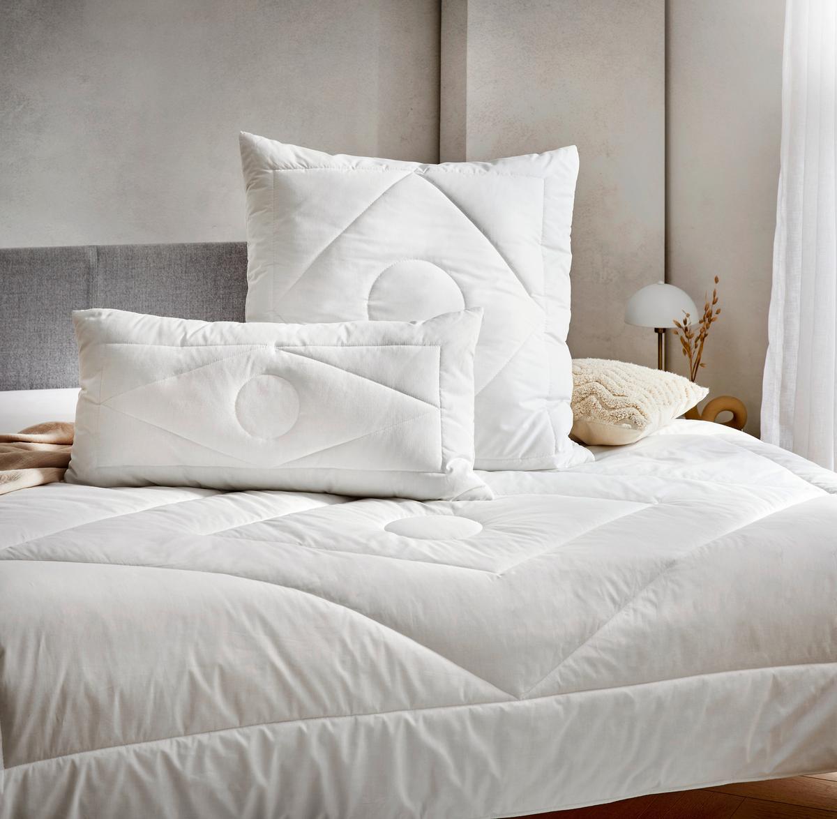 KOŁDRA CAŁOROCZNA NIDRA - kolor naturalny, Konventionell, tworzywo sztuczne/tkanina (135/200cm) - Sleeptex