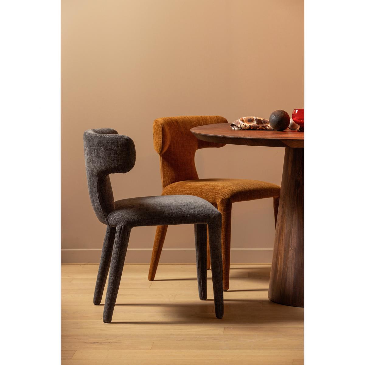 Stuhl-Set Permit Braun B: 52cm - Braun, MODERN, Holzwerkstoff/Kunststoff (52/78/53cm) - Livetastic