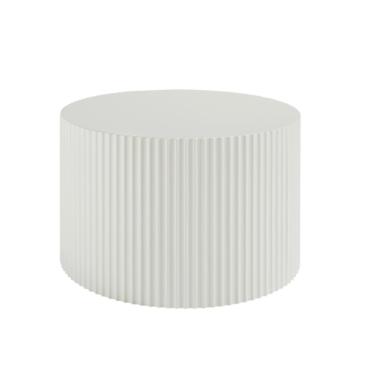 Set Klubskih Mizic Rille, Bela, 2-Delni - bela, Design, leseni material (60-48/60-48/40-35cm) - Livetastic