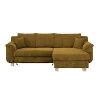 Colţar ALEX - miere, Modern, textil (246/88cm) - Modern Living