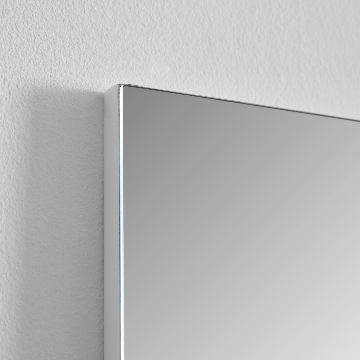 Spiegel Luciano ca. 80x60 cm - Grau, MODERN, Glas (80/60/1,8cm) - Bessagi Home