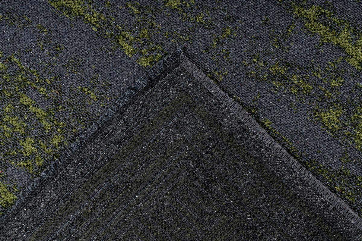Flachwebeteppich Kalevi 300 - Grün, Konventionell, Textil (160/230cm) - Kayoom