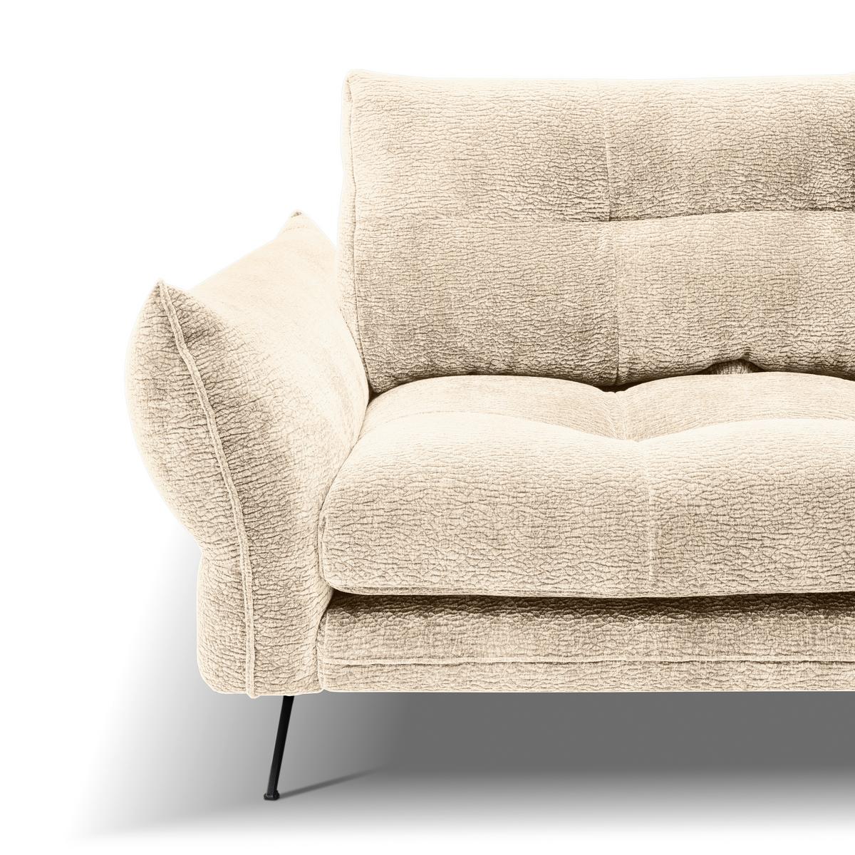 Coltar BAXTER - bej, Modern, textil (280/68-87/177cm) - Premium Living