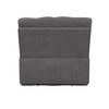 RELAXZETEL NATALIE - Donkergrijs/Zwart, Modern, Hout/Textiel (98/94/106cm) - Bessagi Home