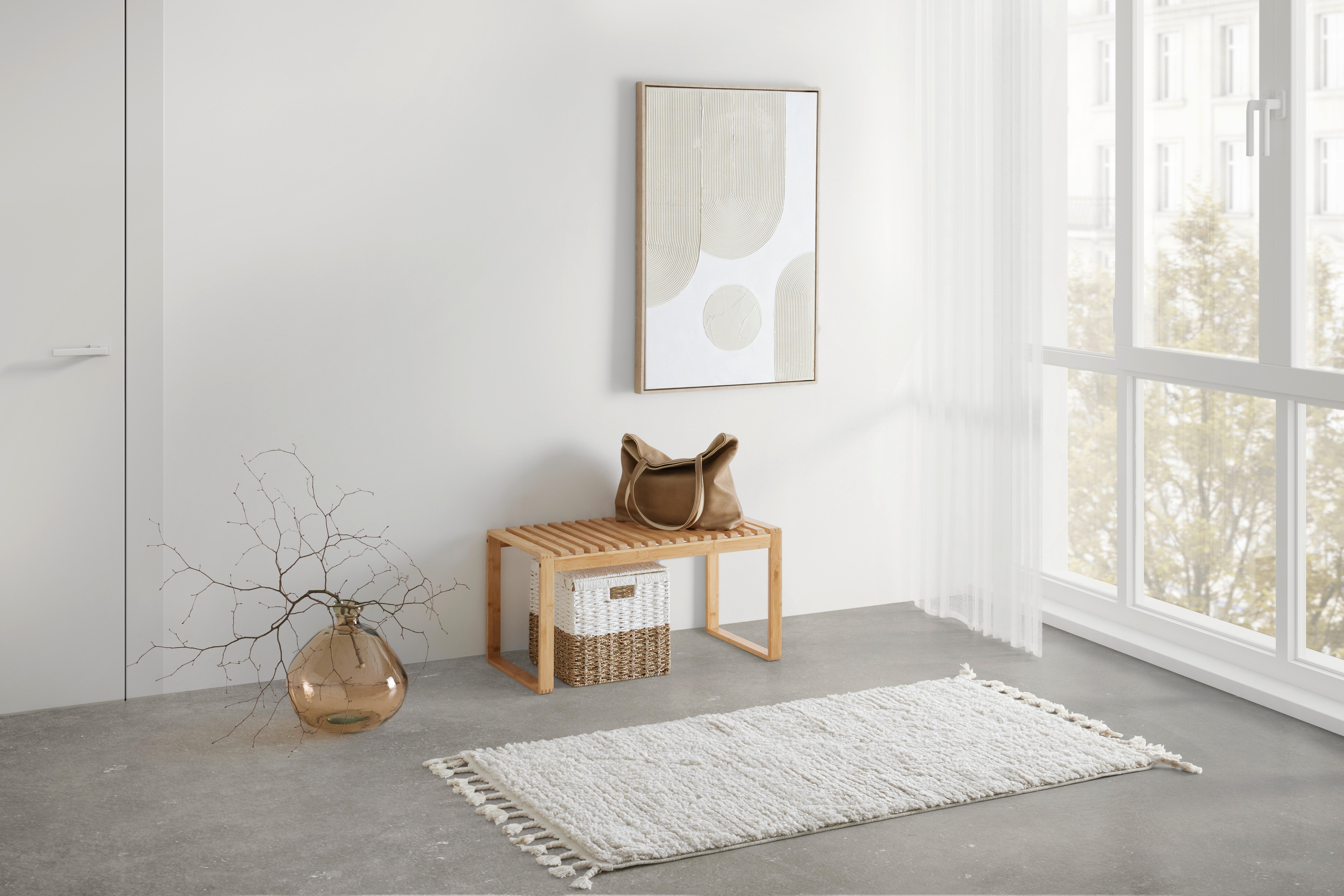 SITTBÄNK DEXTER -EXKLUSIV- - naturfärgad, Natur, naturmaterial (76,5/38.3/38cm) - Mömax