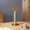 BORDSLAMPA SIOP - bärnstensfärgad/champagne, Modern, metall/glas (20/20/38,5cm)