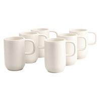 Kávésbögrekészlet 25261 Uno Offwhite - fehér, Trend, kerámia (300ml) - Creatable