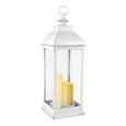 Laterna Manuela - S 3 Led-svečami - bela, Konvencionalno, umetna masa (24/71/24cm) - Mömax modern living Laterna Manuela - S 3 Led-svečami - bela, Konvencionalno, umetna masa (24/71/24cm) - Mömax modern living