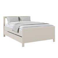 Postelja S Predali Pisa, Kašmir, 140x200 - kašmir, Romantika, les (140/200cm) - James Wood