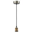 Kabel Za Visečo Svetilko Blacky - črna/bela, kovina/tekstil (100/10/10cm) - Mömax modern living Kabel Za Visečo Svetilko Blacky - črna/bela, kovina/tekstil (100/10/10cm) - Mömax modern living