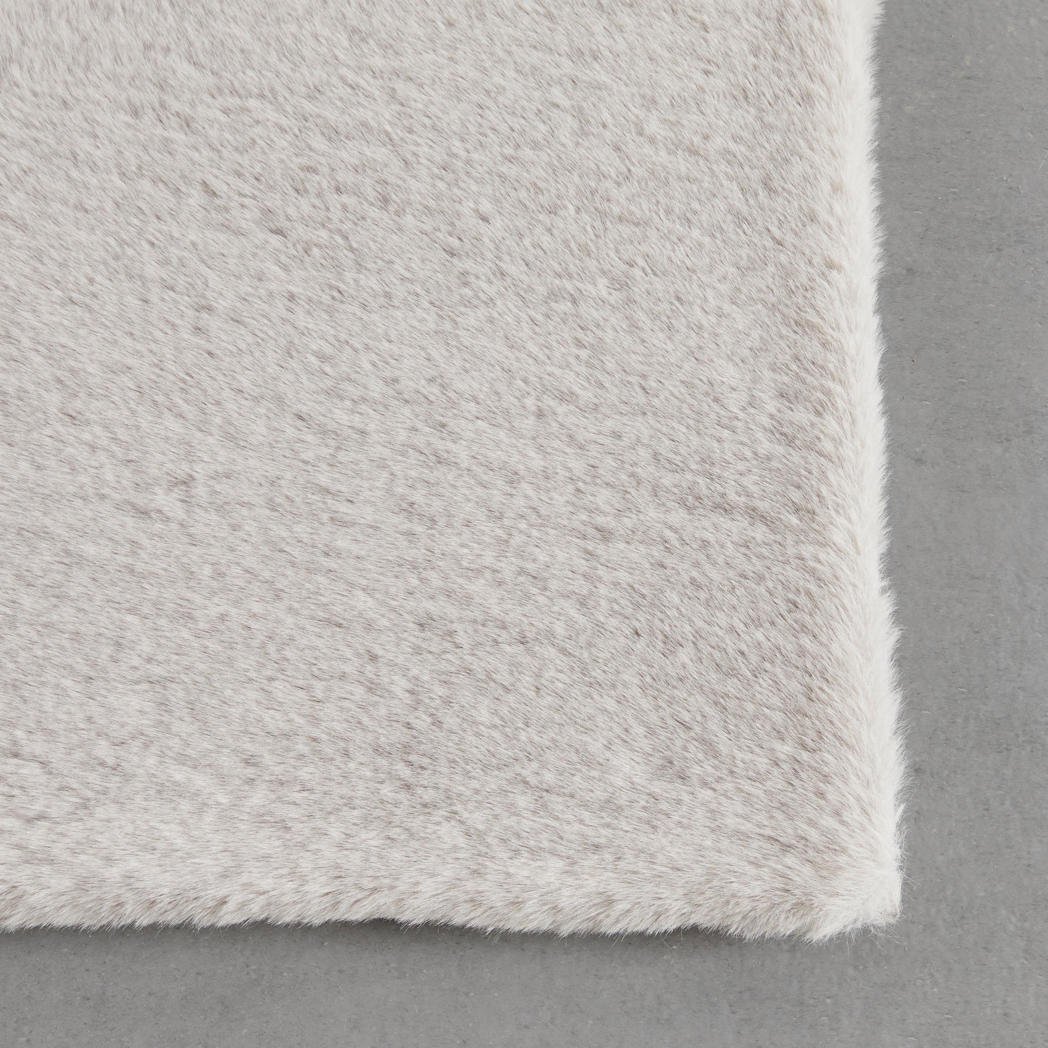 KONSTFÄLL CAROLINE 4 - ljusgrå, Modern, textil (200/290cm) - Mömax