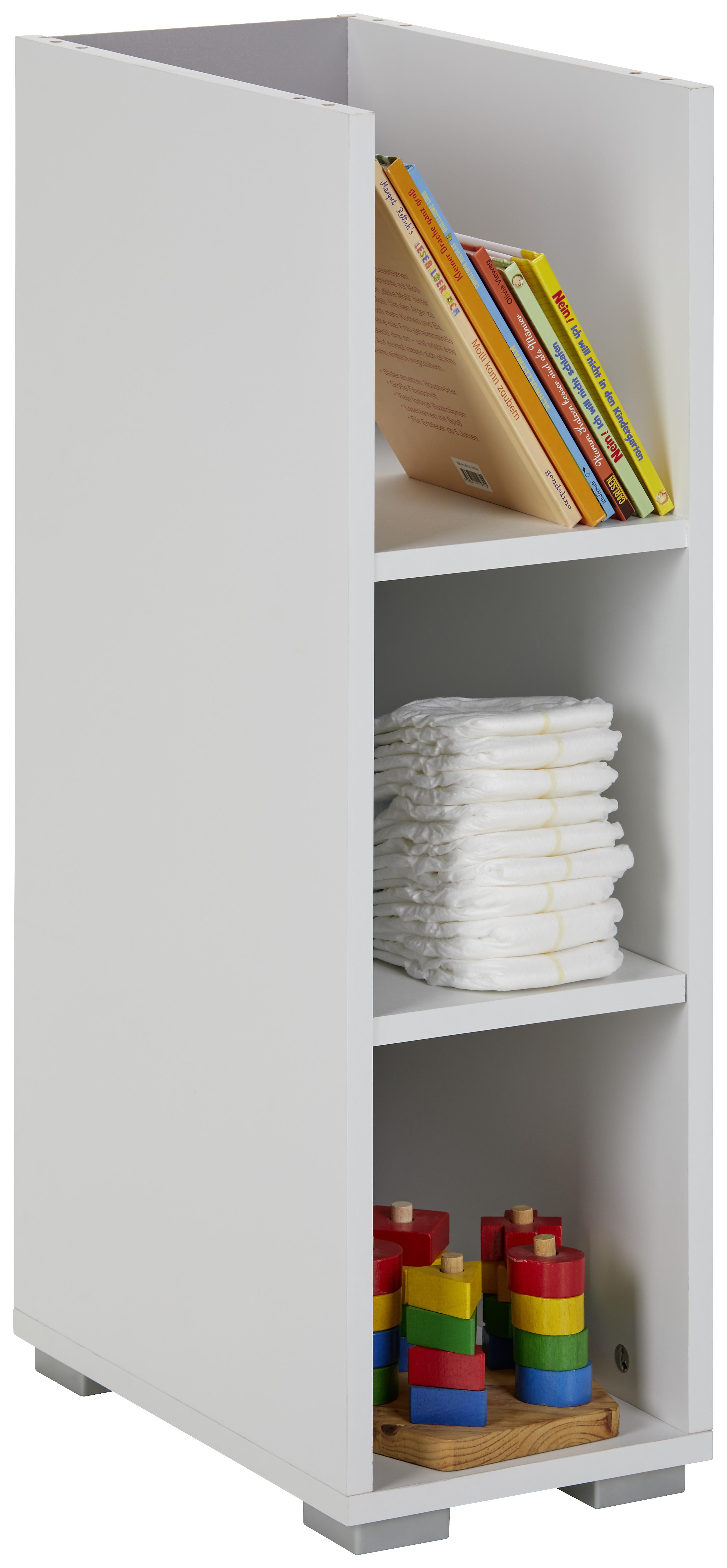 Regal in Weiss - Holzwerkstoff (23/87/40cm) - Premium Living