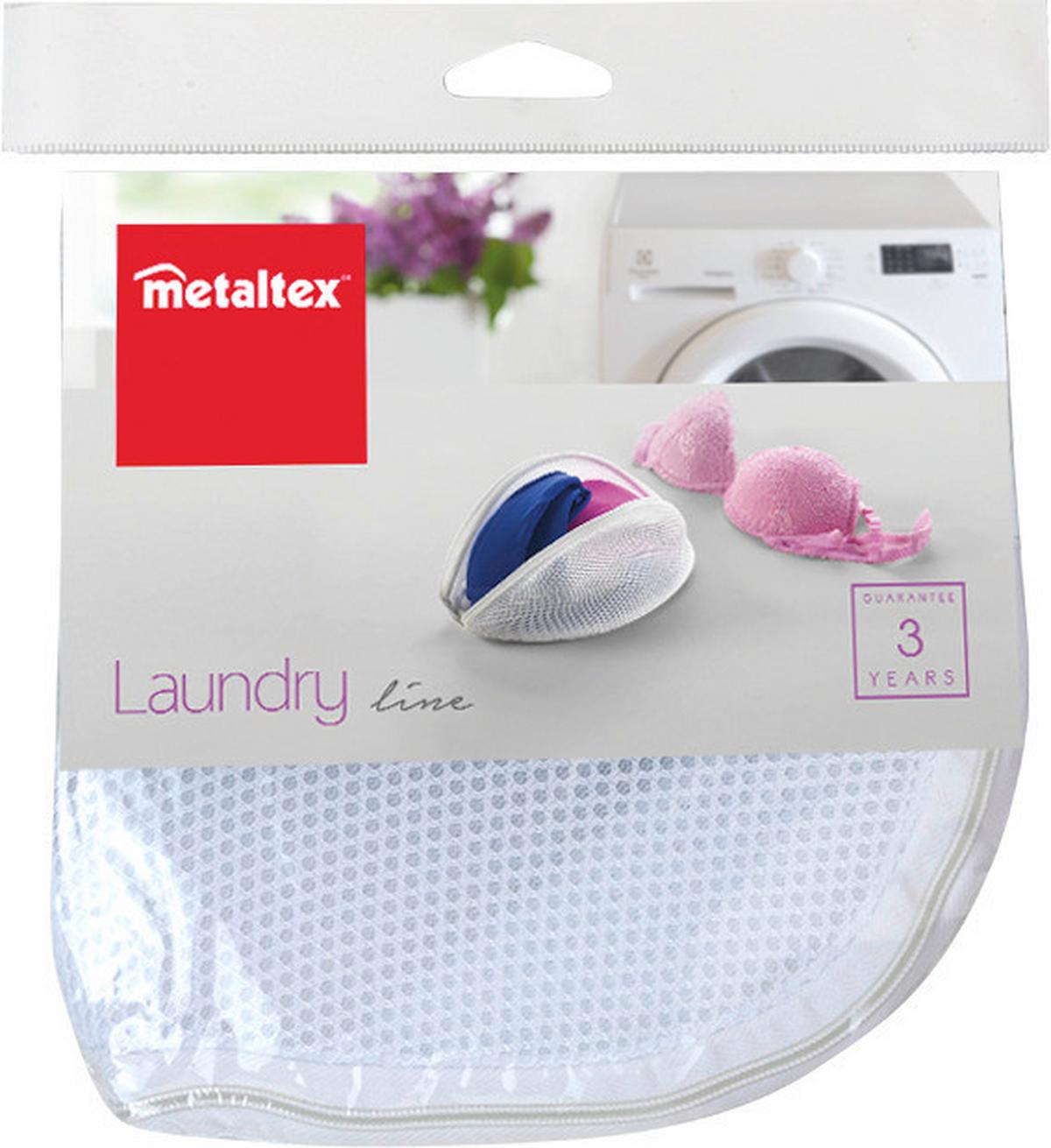 Mosóháló Pretty - fehér, textil (22/15/9cm) - Metaltex